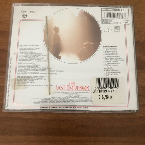 The Last Emperor CD like new