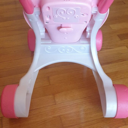 Fisher Price walker/stroller pink used