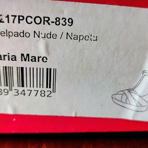 Mariamare Rose Gold & Nude Heeled Sandals size 40 like new