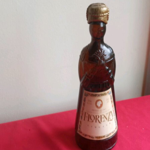 Florenza collectible bottle used, vintage, empty