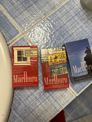 Συλλεκτικά πακέτα Marlboro μεταχειρισμένα, αθίγτητα πακέτα