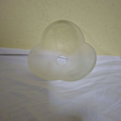 Set of 12 glass lamp replacement parts like new