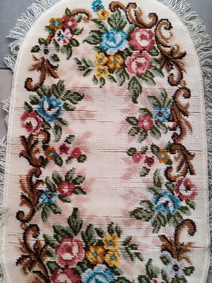 Floral design rugs new, set of 3 pieces