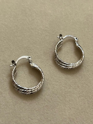 Earrings new silver