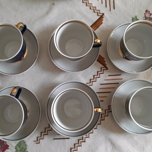 Vintage tea set Ukrainian origin like new, 1960s