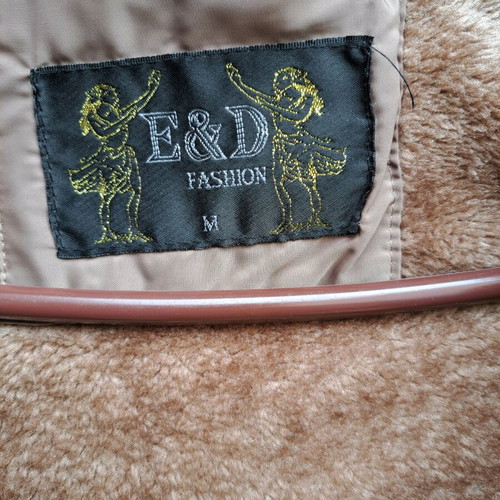E & D Fashion jacket size M like new, beige