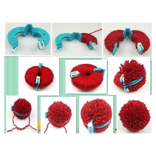 Εργαλείο για pom poms, 3 μεγέθη