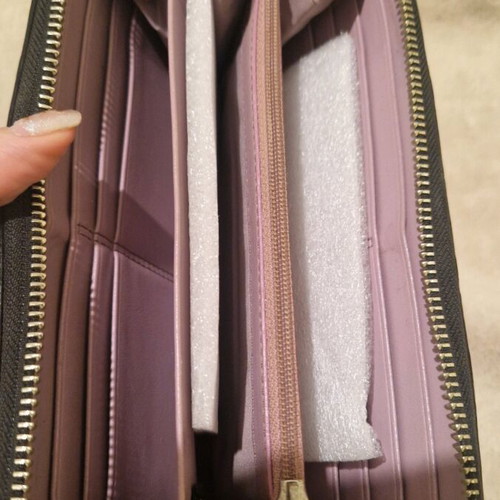 Coach wallet used, black