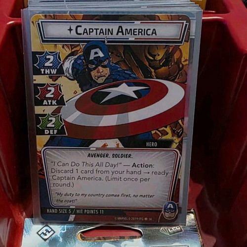 Marvel Champions expansions like new with Green Goblin, Captain America, Thor, Hulk