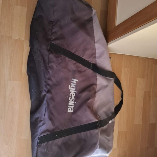 Inglesina stroller 3-in-1 used with car seat, footmuff, and music relax