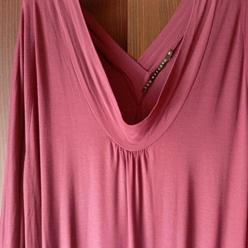 Women's dress purple like new, size L, viscose