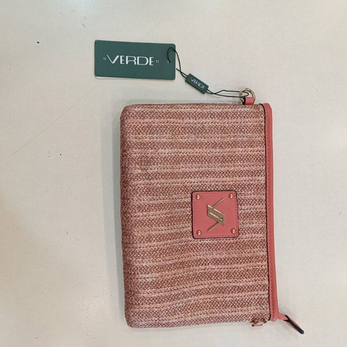 Verde women's hand bag coral with crossbody chain new
