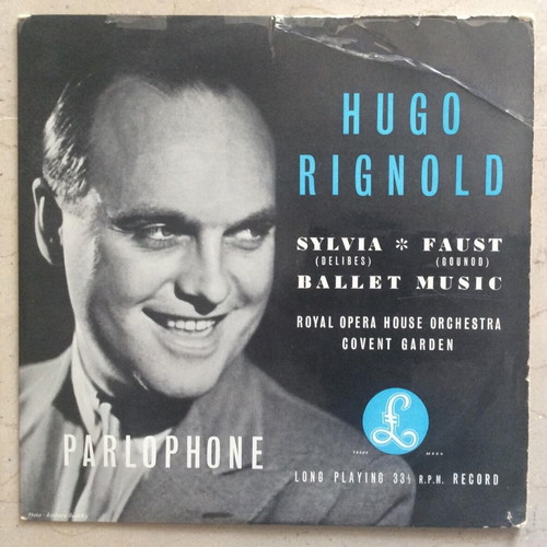 Hugo Rignold Sylvia Faust vinyl record used, classical music