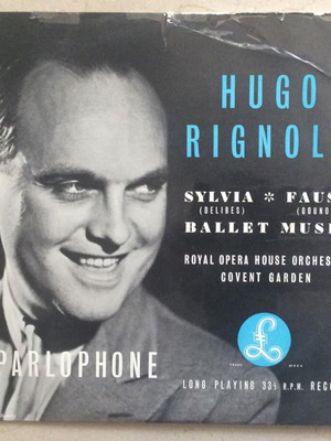 Hugo Rignold Sylvia Faust vinyl record used, classical music