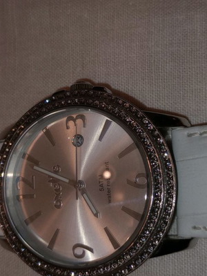Oxette women's watch used with leather strap