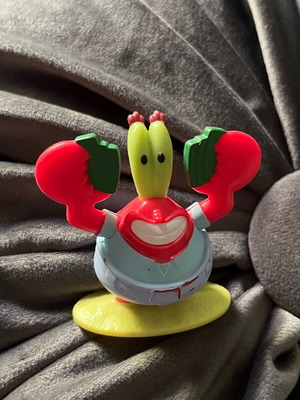 Mr. Krabs figure used from SpongeBob SquarePants