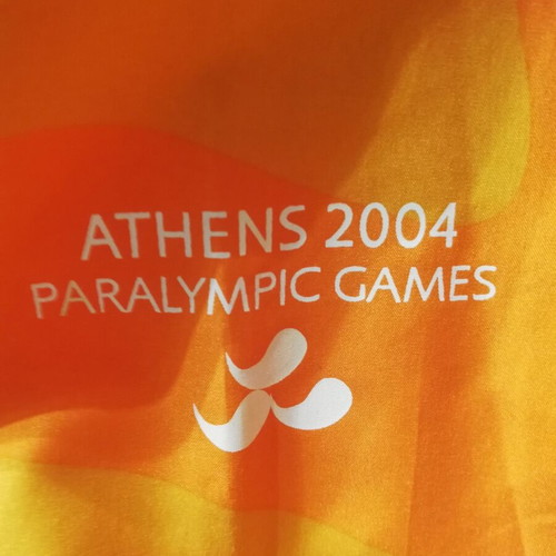 Adidas Windbreaker jacket used from Athens 2004 Paralympic Games