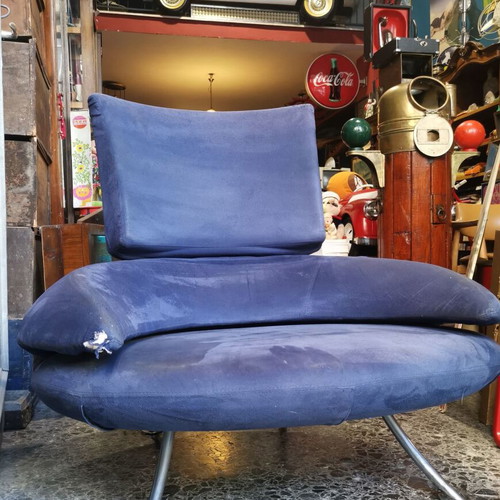 UFO Bonaldo armchair used, Italian retro design
