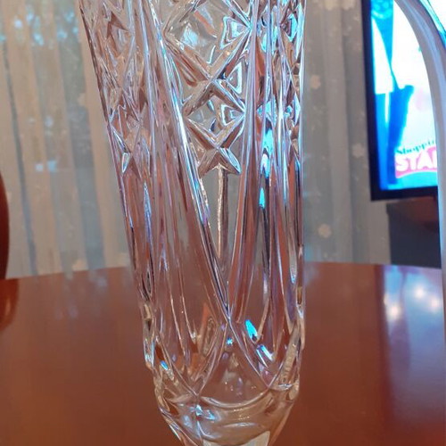 Crystal Germany 1970 hand-engraved, new