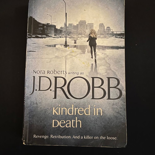 Kindred in Death by J.D. Robb used English book
