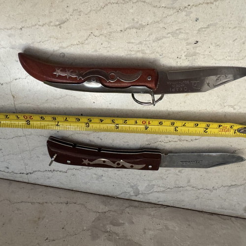 Okapi collectible folding knives, Germany and South Africa production