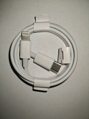 Apple USB-C σε Lightning καλώδιο 30W λευκό 1μ αχρησιμοποίητο (MQGJ2ZM/A)