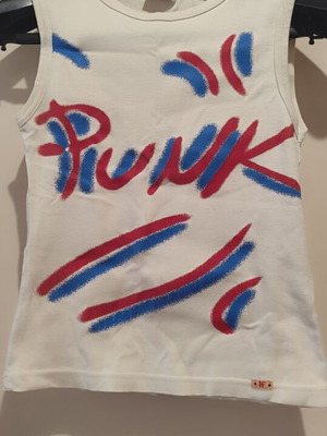 Vintage women's sleeveless tank top Punk '80s-'90s, like new