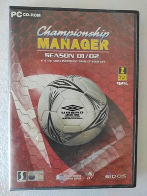 Championship Manager Σεζόν 01/02 μεταχειρισμένο, αθλητικό παιχνίδι για PC