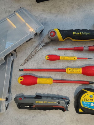 Stanley Tools Set in Klein Tools Case used
