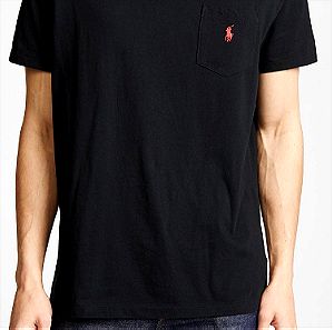 Polo Ralph Lauren T-Shirt μέγεθος Medium μαυρο χρώμα