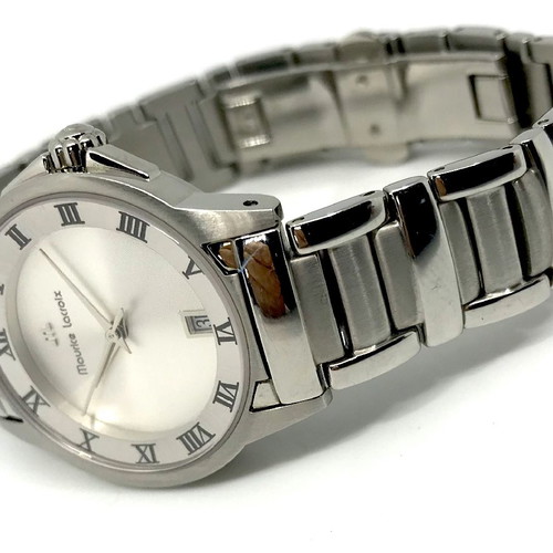 Maurice Lacroix women's watch stainless steel waterproof new with sapphire