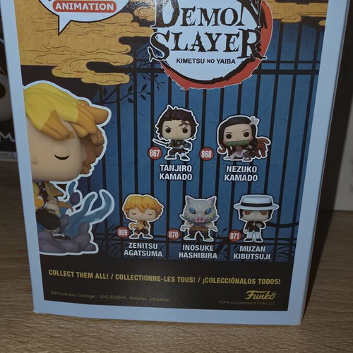 Funko Pop Demon Slayer Zenitsu 987 new