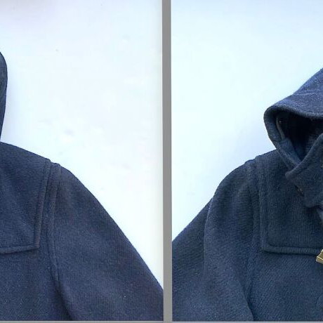 Gloverall Original Duffle Coat Montgomery used, blue, unisex XS
