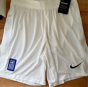 Σόρτς Nike Εθνικής Ελλάδος Ποδοσφαίρου Λευκό Μέγεθος Large