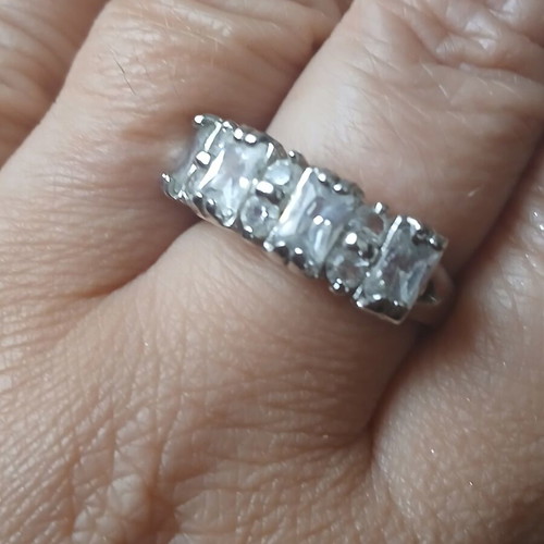 Steel ring new, size 58