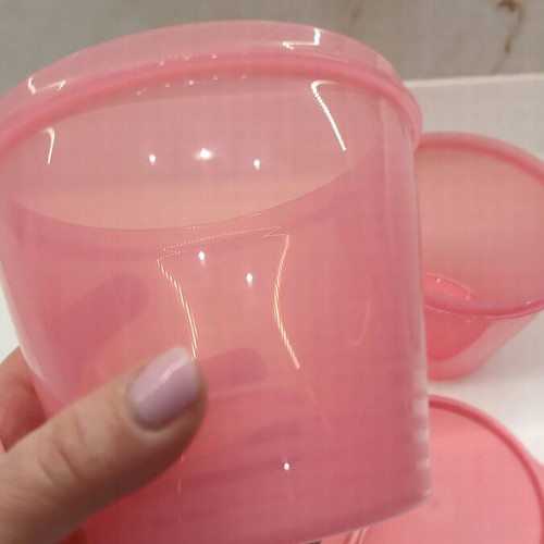 Tupperware set of two containers new