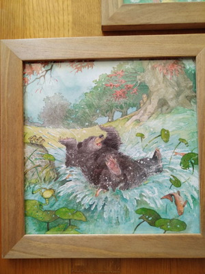 3 IKEA children's frames, 29x29cm each