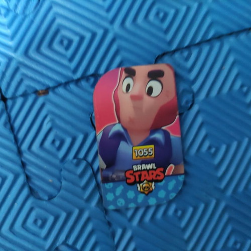Brawl Stars Colt collectible iron tags set of 7, like new