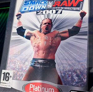 Smack Down vs Raw 2007 - PS2, πλήρης
