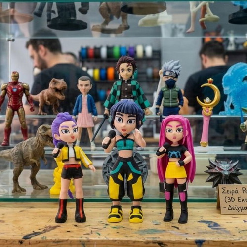 K-Pop Figure Set Zoey Mira Rumi 15cm Premium 3D Print