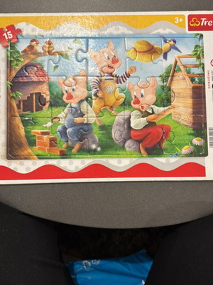 Trefl puzzle 3years 3 μικρά γουρουνάκια μεταχειρισμένο