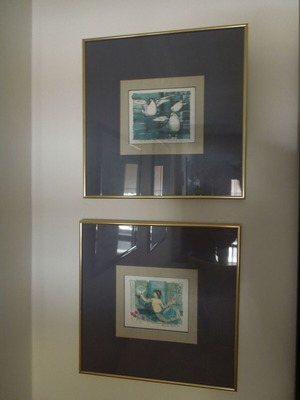 Silk Screen Prints like new, 40 x 40 cm