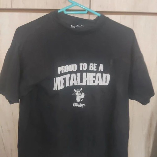 Metal Hammer Proud to Be a Metalhead T-shirt, 90s