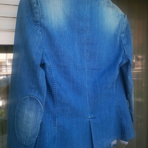 Massimo Dutti women's jacket used, blue, size S