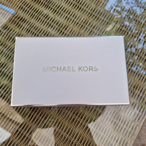 Leather card holder Michael Kors black new
