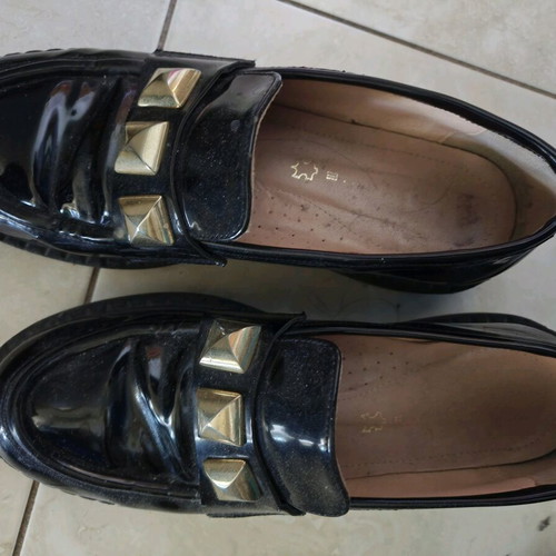 Envie leather patent shoes used, comfortable, black size 39