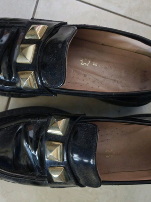 Envie leather patent shoes used, comfortable, black size 39
