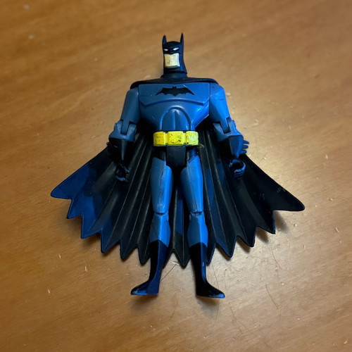 Batman figure used with high articulation, collectible