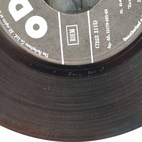 7'' Vinyl Record Έφυγε έφυγε & Δεν σε πιστεύω used, laiko