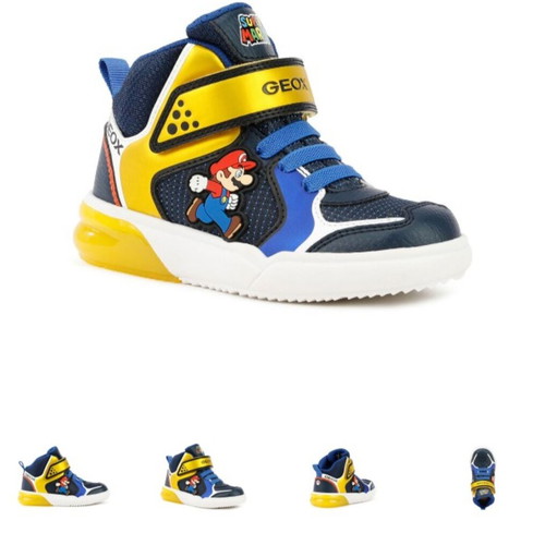 Geox Super Mario boots like new with lights, size 31